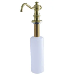 Kingston Brass Curved Nozzle Metal Soap Dispenser