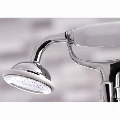 Kingston Brass Deck Mount Clawfoot Tub Faucet with Hand Shower