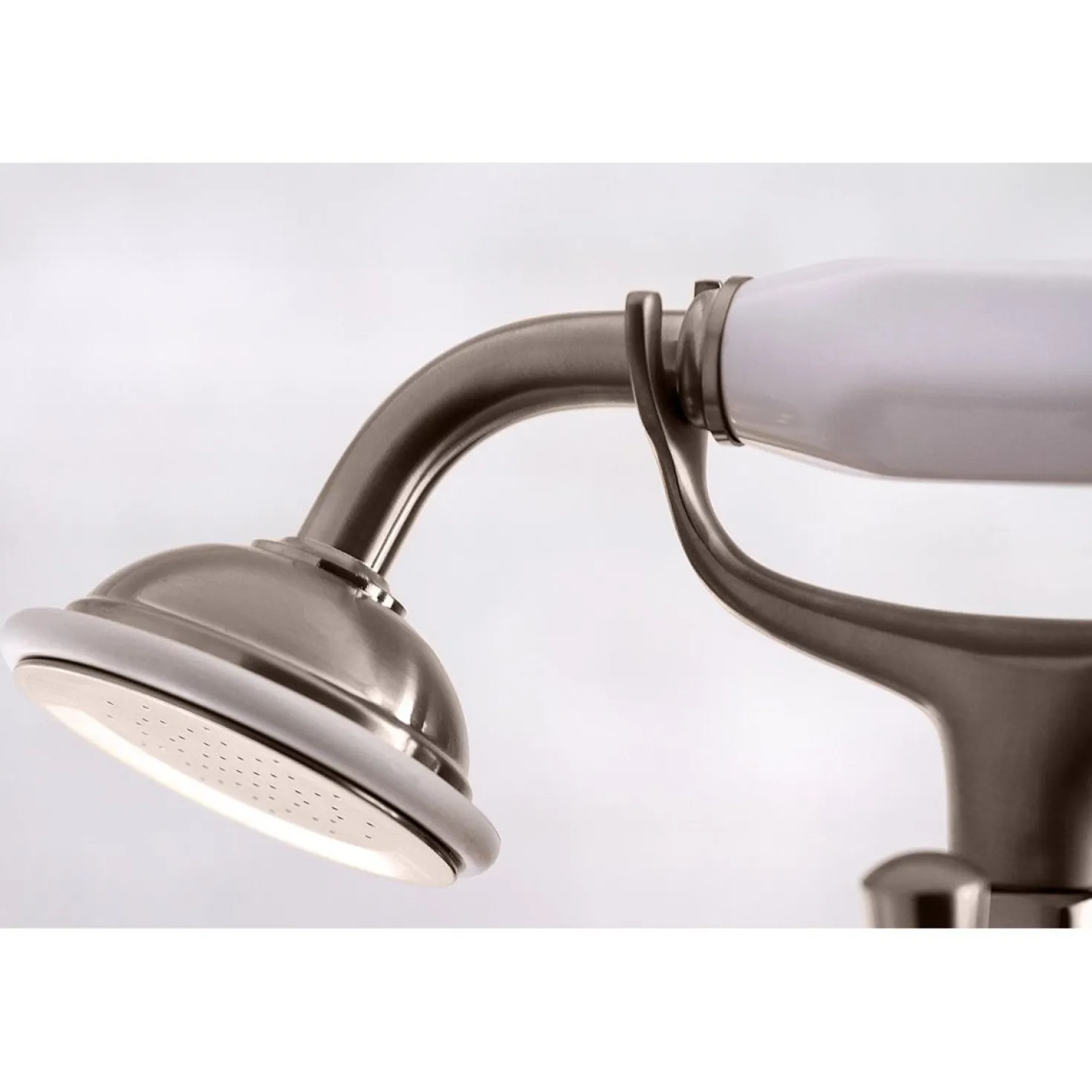 Kingston Brass Deck Mount 2-Hole Clawfoot Tub Faucet with Hand Shower