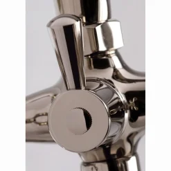 Kingston Brass Deck Mount 2-Hole Clawfoot Tub Faucet with Hand Shower