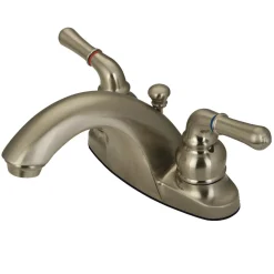 Kingston Brass Deck Mount 4-Inch Centerset Bathroom Faucet