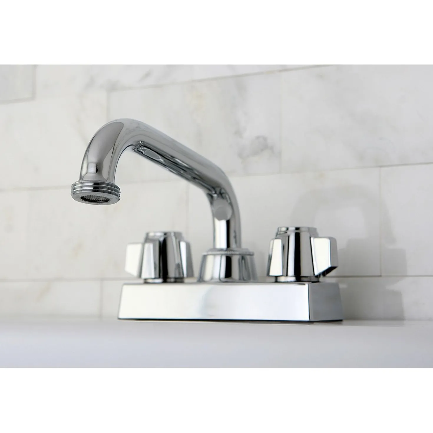 Kingston Brass Deck Mount Laundry Tray Faucet