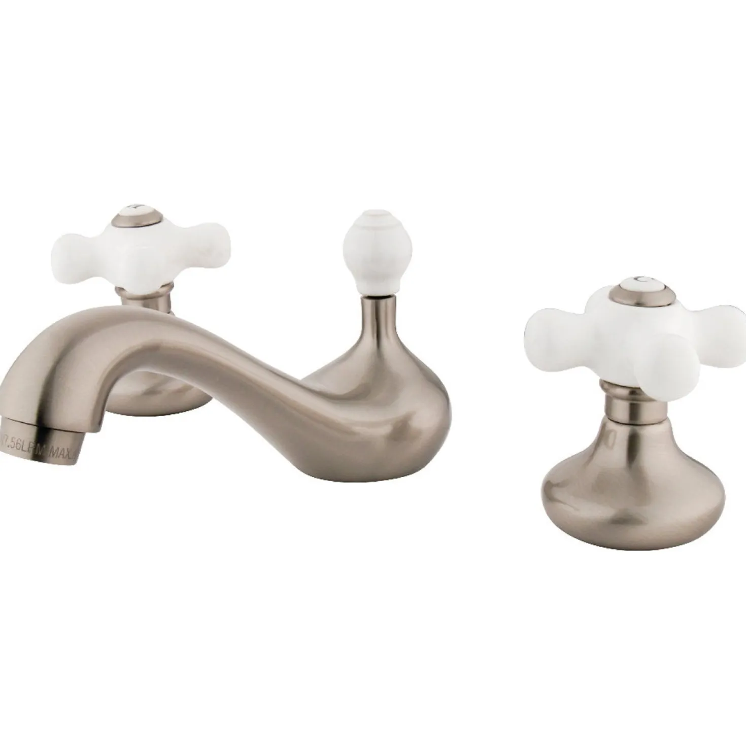Kingston Brass Deck Mount 8 to 16-Inch Widespread Bathroom Faucet