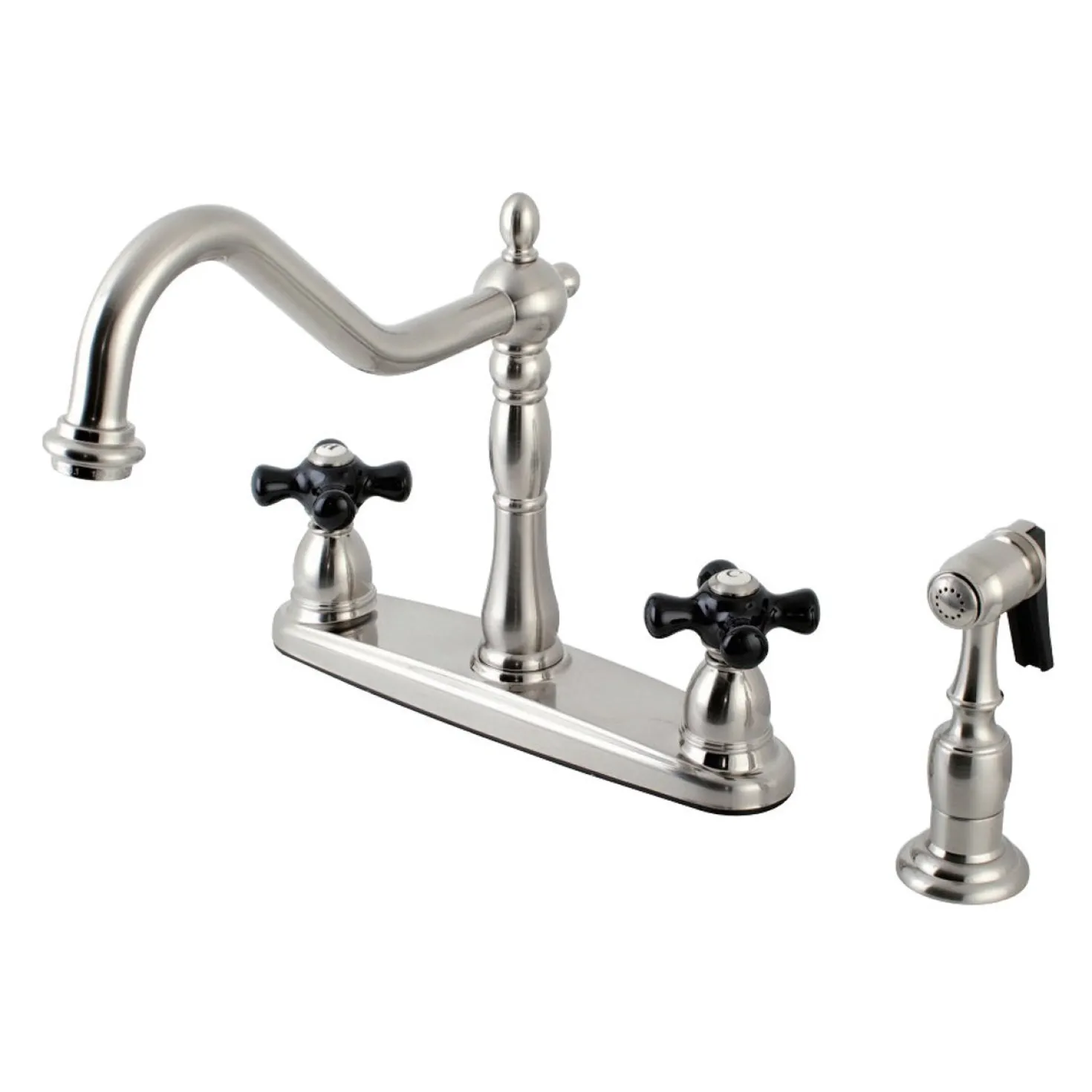 Kingston Brass Duchess Centerset 4-Hole Kitchen Faucet