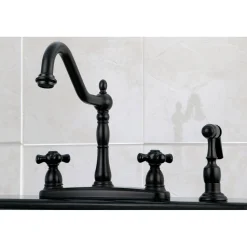 Kingston Brass Duchess Centerset 4-Hole Kitchen Faucet