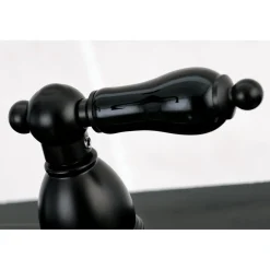 Kingston Brass Duchess Deck Mount Widespread 4-Hole Kitchen Faucet