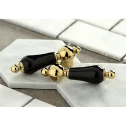 Kingston Brass Duchess Deck Mount Widespread 4-Hole Kitchen Faucet