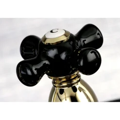 Kingston Brass Duchess Deck Mount Widespread Kitchen Faucet