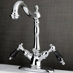 Kingston Brass Duchess Deck Mount 4-Inch Centerset Bathroom Faucet