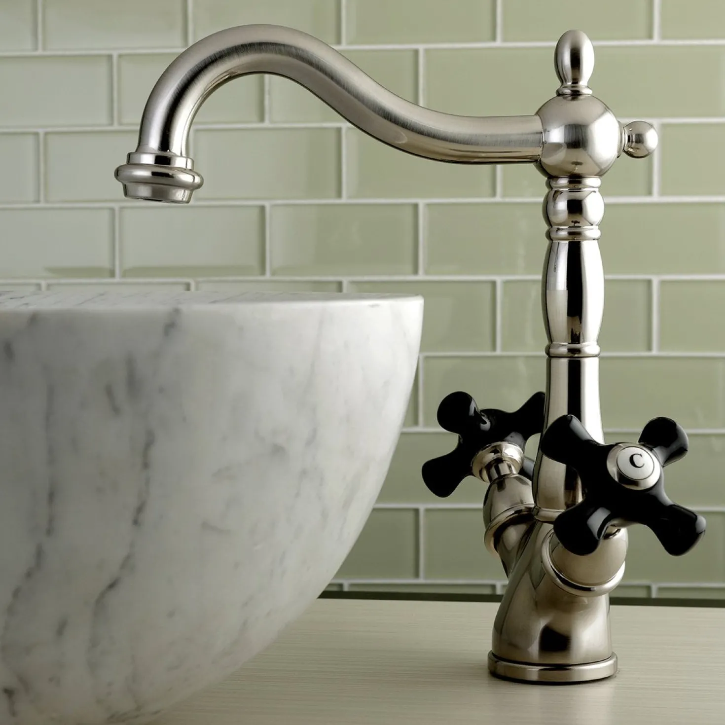 Kingston Brass Duchess Deck Mount Vessel Sink Faucet