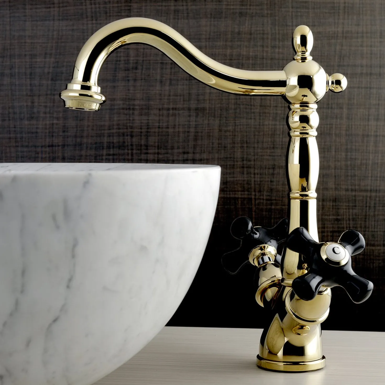 Kingston Brass Duchess Deck Mount Vessel Sink Faucet