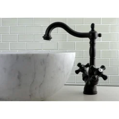 Kingston Brass Duchess Deck Mount Vessel Sink Faucet