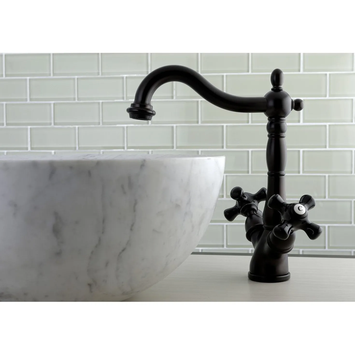 Kingston Brass Duchess Deck Mount Vessel Sink Faucet