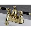 Kingston Brass Duchess Deck Mount 4-Inch Centerset 3-Hole Bathroom Faucet