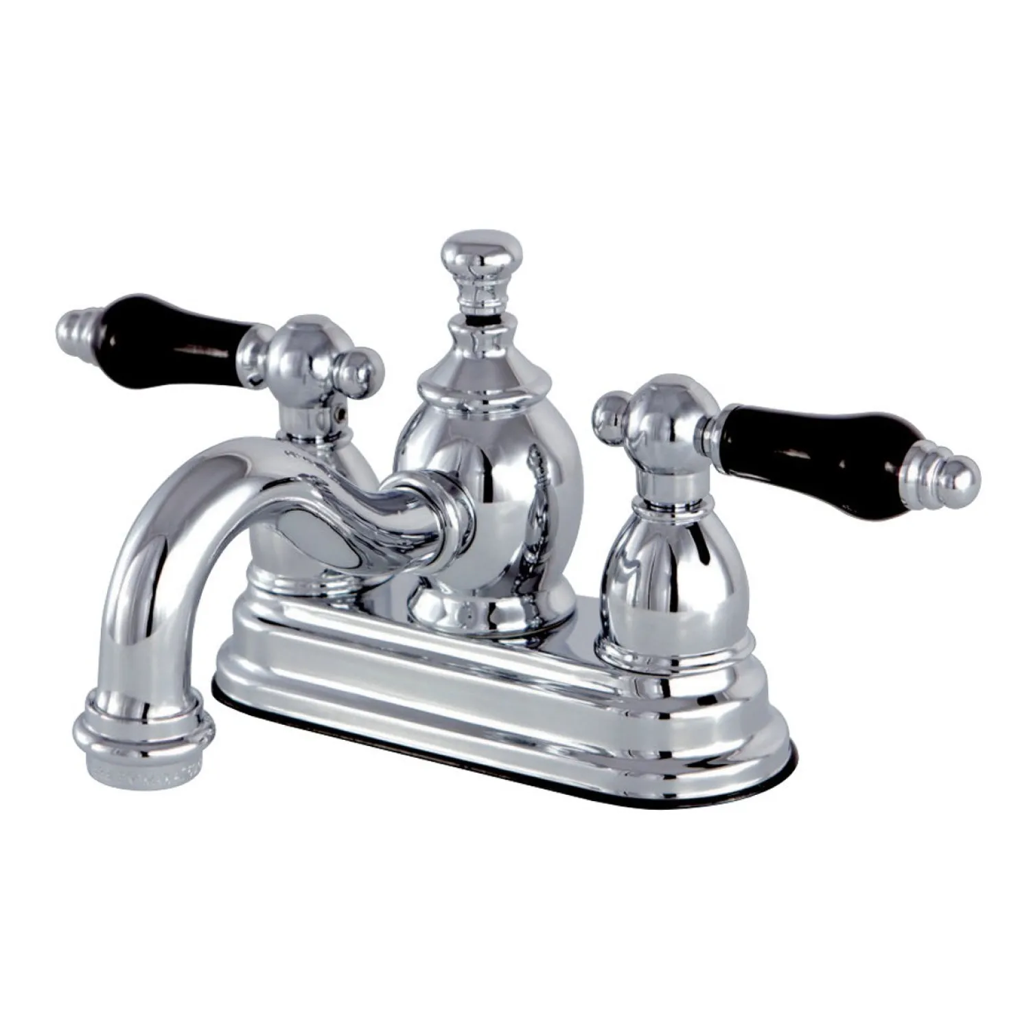 Kingston Brass Duchess Deck Mount 4-Inch Centerset 3-Hole Bathroom Faucet
