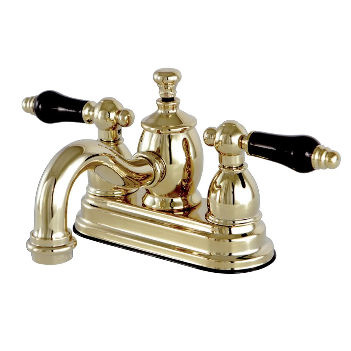 Kingston Brass Duchess Deck Mount 4-Inch Centerset 3-Hole Bathroom Faucet