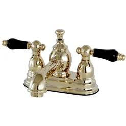 Kingston Brass Duchess Deck Mount 3-Hole 4-Inch Centerset Bathroom Faucet