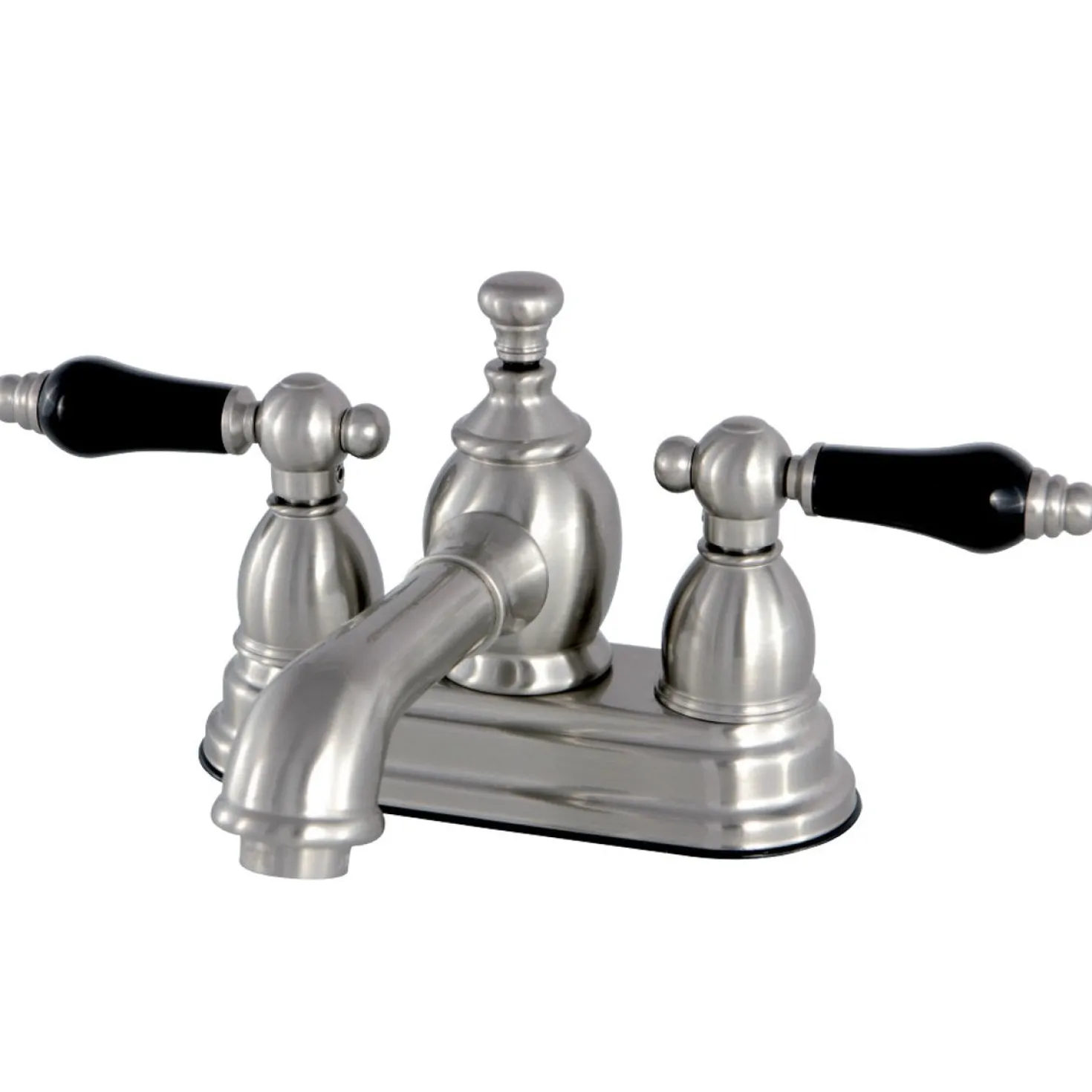 Kingston Brass Duchess Deck Mount 3-Hole 4-Inch Centerset Bathroom Faucet