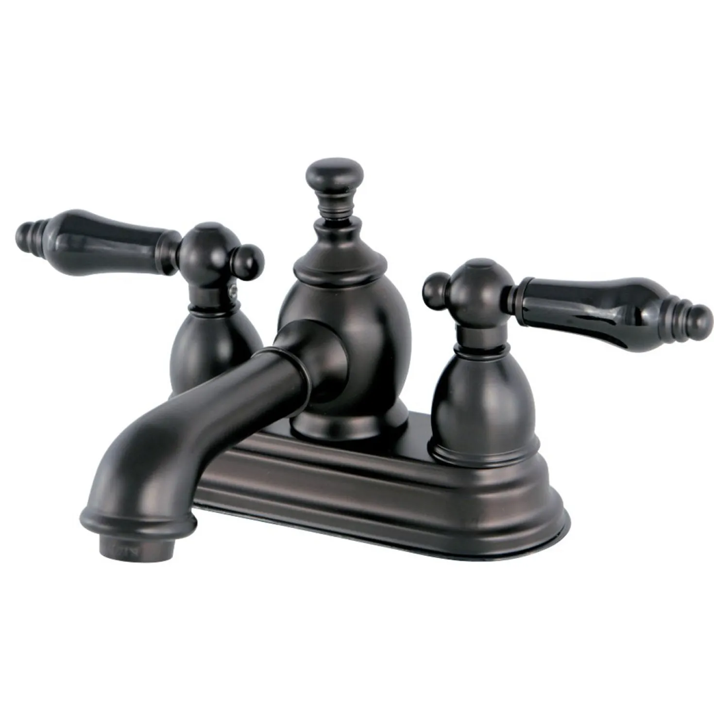 Kingston Brass Duchess Deck Mount 3-Hole 4-Inch Centerset Bathroom Faucet