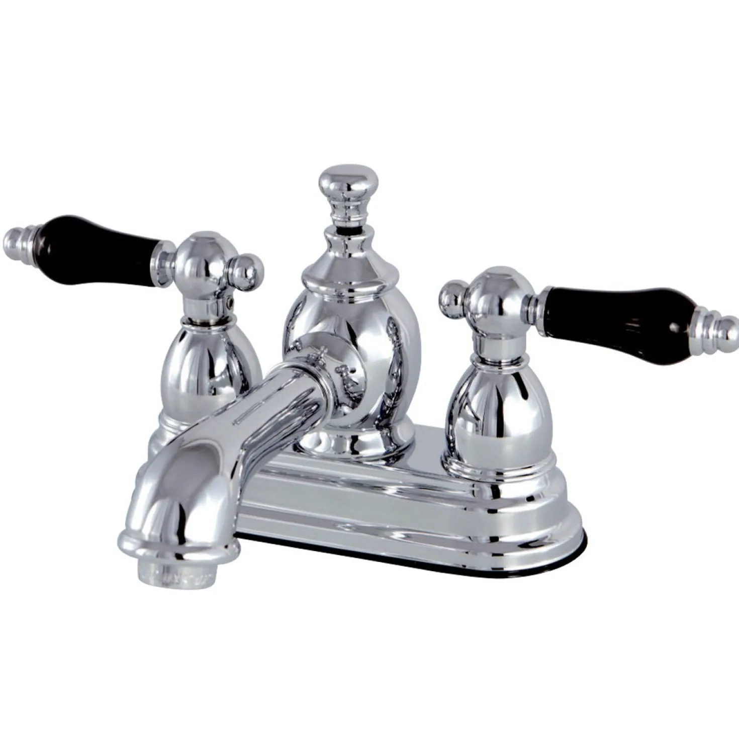 Kingston Brass Duchess Deck Mount 3-Hole 4-Inch Centerset Bathroom Faucet