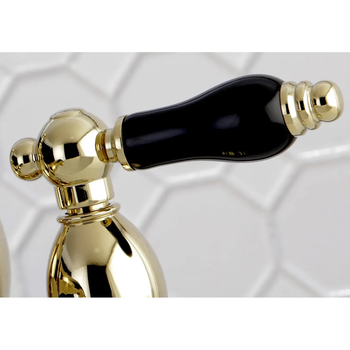 Kingston Brass Duchess Deck Mount 3-Hole 4-Inch Centerset Bathroom Faucet