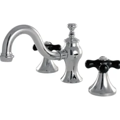 Kingston Brass Duchess Deck Mount 8-Inch Widespread 3-Hole Bathroom Faucet