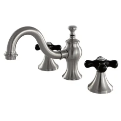 Kingston Brass Duchess Deck Mount 8-Inch Widespread 3-Hole Bathroom Faucet