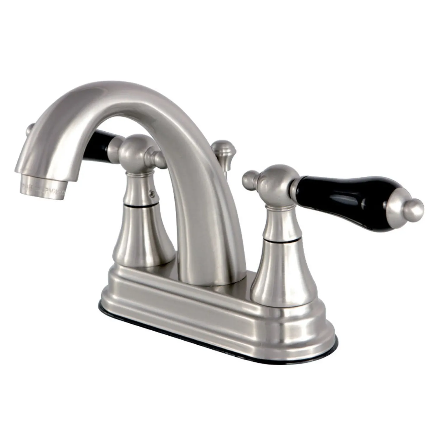 Kingston Brass Duchess 3-Hole Deck Mount 4-Inch Centerset Bathroom Faucet