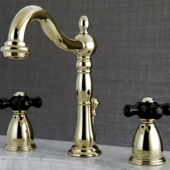 Kingston Brass Duchess 3-Hole 8-Inch Widespread Bathroom Faucet