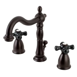 Kingston Brass Duchess 3-Hole 8-Inch Widespread Bathroom Faucet