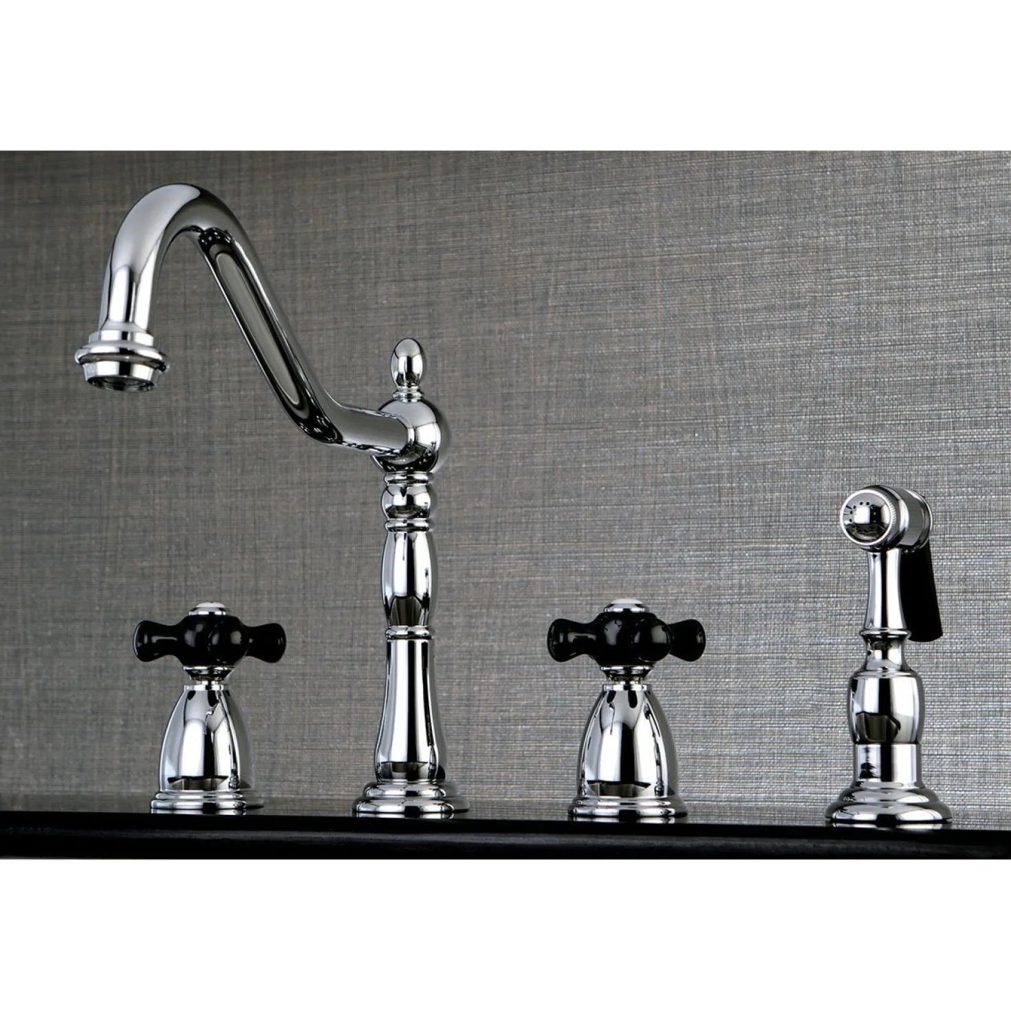 Kingston Brass Duchess 4-Hole Widespread Kitchen Faucet