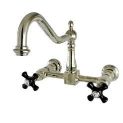Kingston Brass Duchess 8-Inch Centerset Wall Mount 2-Hole Kitchen Faucet