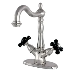 Kingston Brass Duchess 4-Inch Centerset Deck Mount Bathroom Faucet