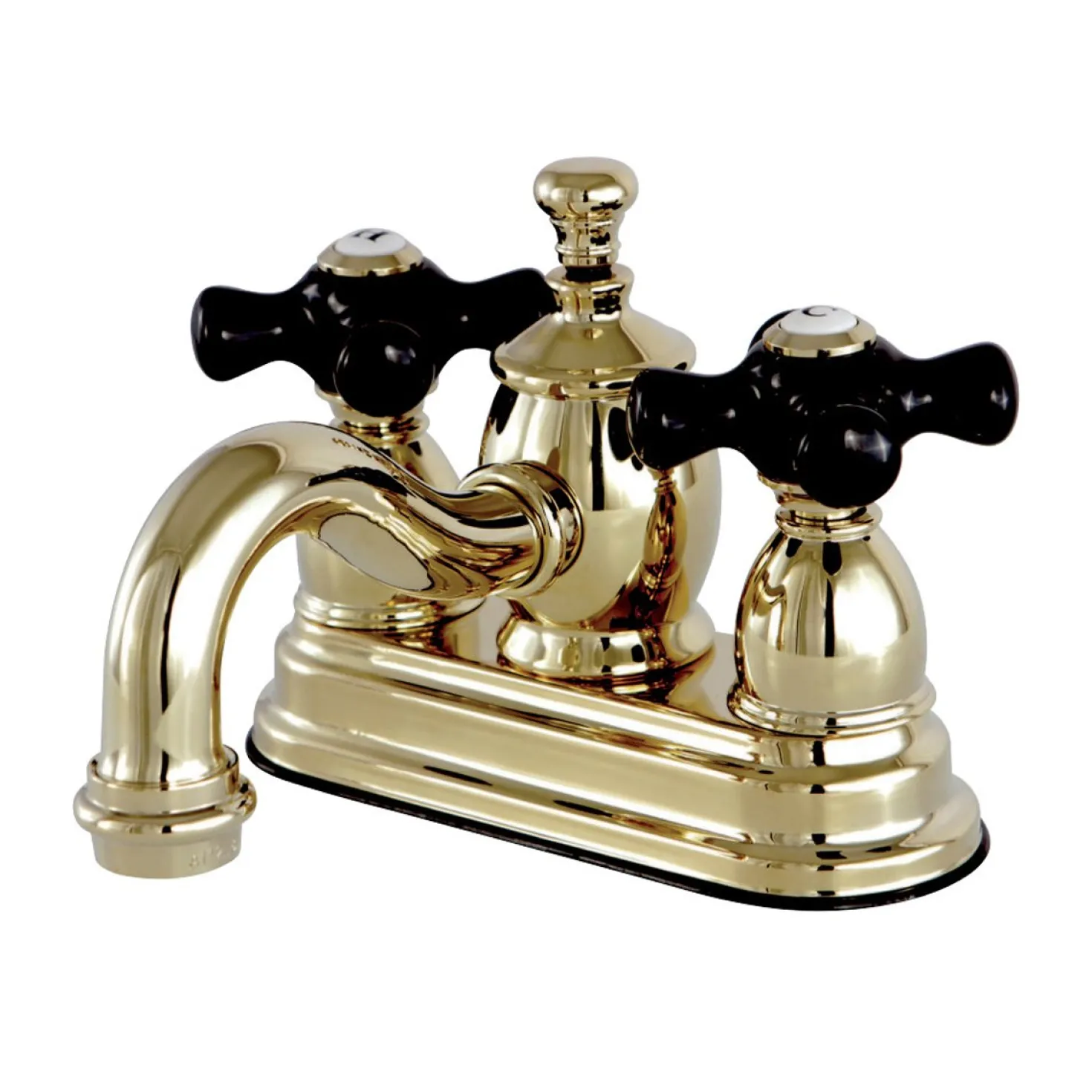 Kingston Brass Duchess 4-Inch Centerset 3-Hole Deck Mount Bathroom Faucet