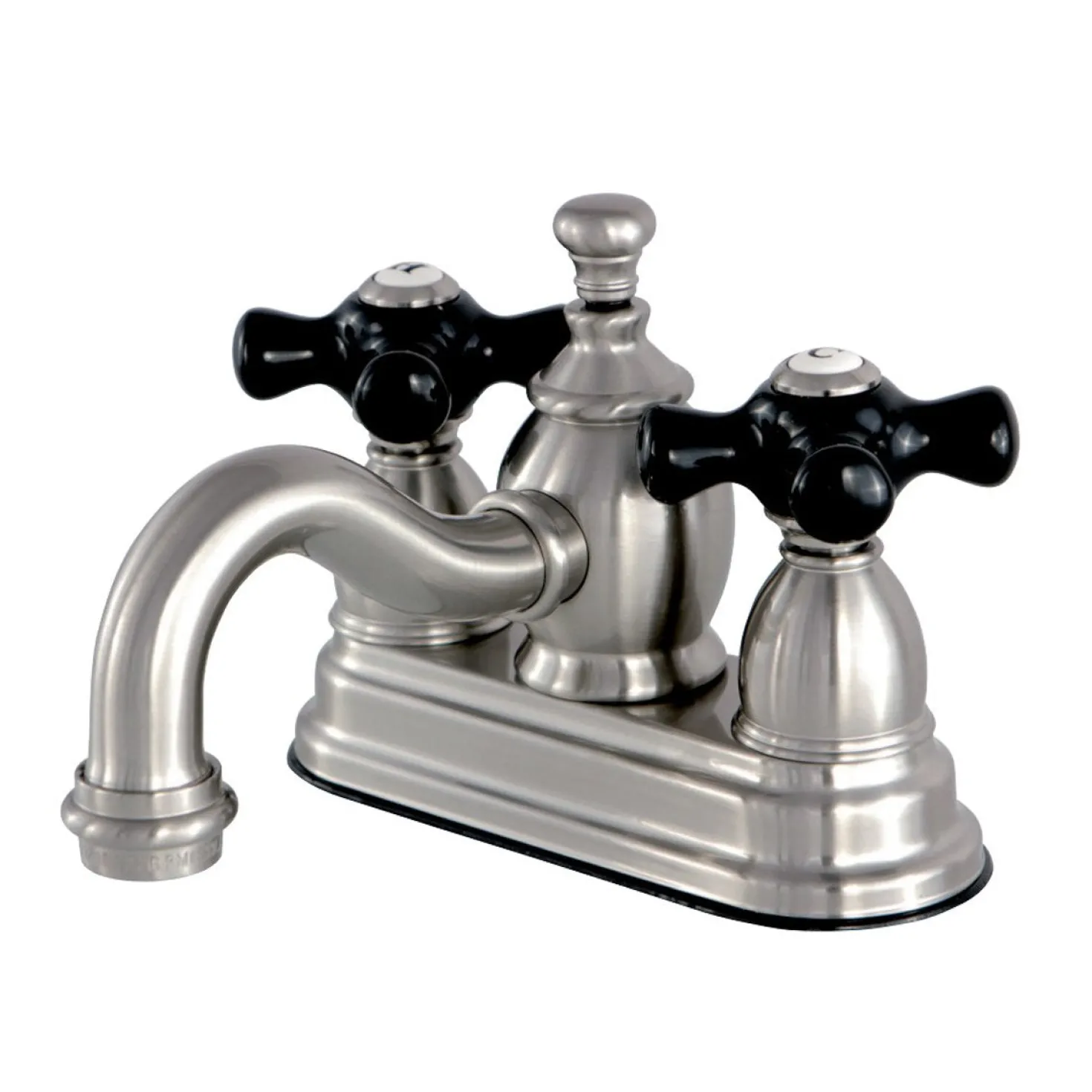 Kingston Brass Duchess 4-Inch Centerset 3-Hole Deck Mount Bathroom Faucet