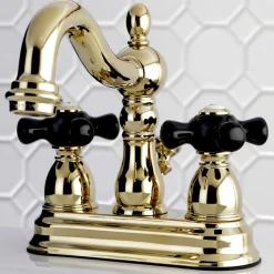 Kingston Brass Duchess 4-Inch Centerset 3-Hole Bathroom Faucet