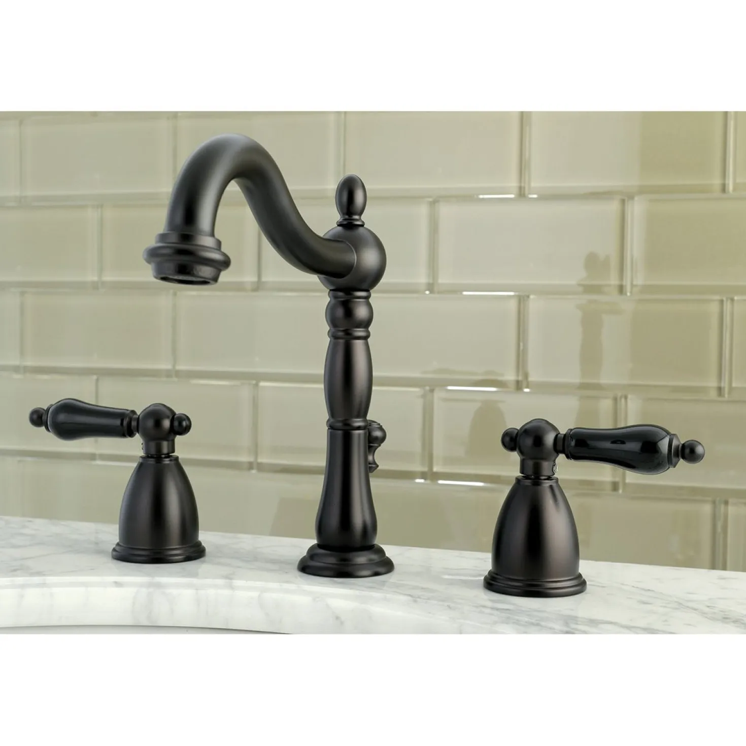 Kingston Brass Duchess 8-Inch Widespread Bathroom Faucet