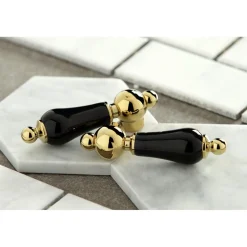 Kingston Brass Duchess Roman Tub Filler with Cross Handle