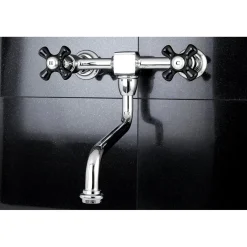Kingston Brass Duchess Wall Mount 2-Hole Bathroom Faucet