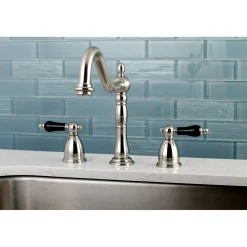 Kingston Brass Duchess Widespread Kitchen Faucet
