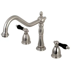 Kingston Brass Duchess Widespread Kitchen Faucet