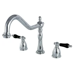 Kingston Brass Duchess Widespread Kitchen Faucet
