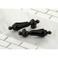 Kingston Brass Duchess Widespread Kitchen Faucet