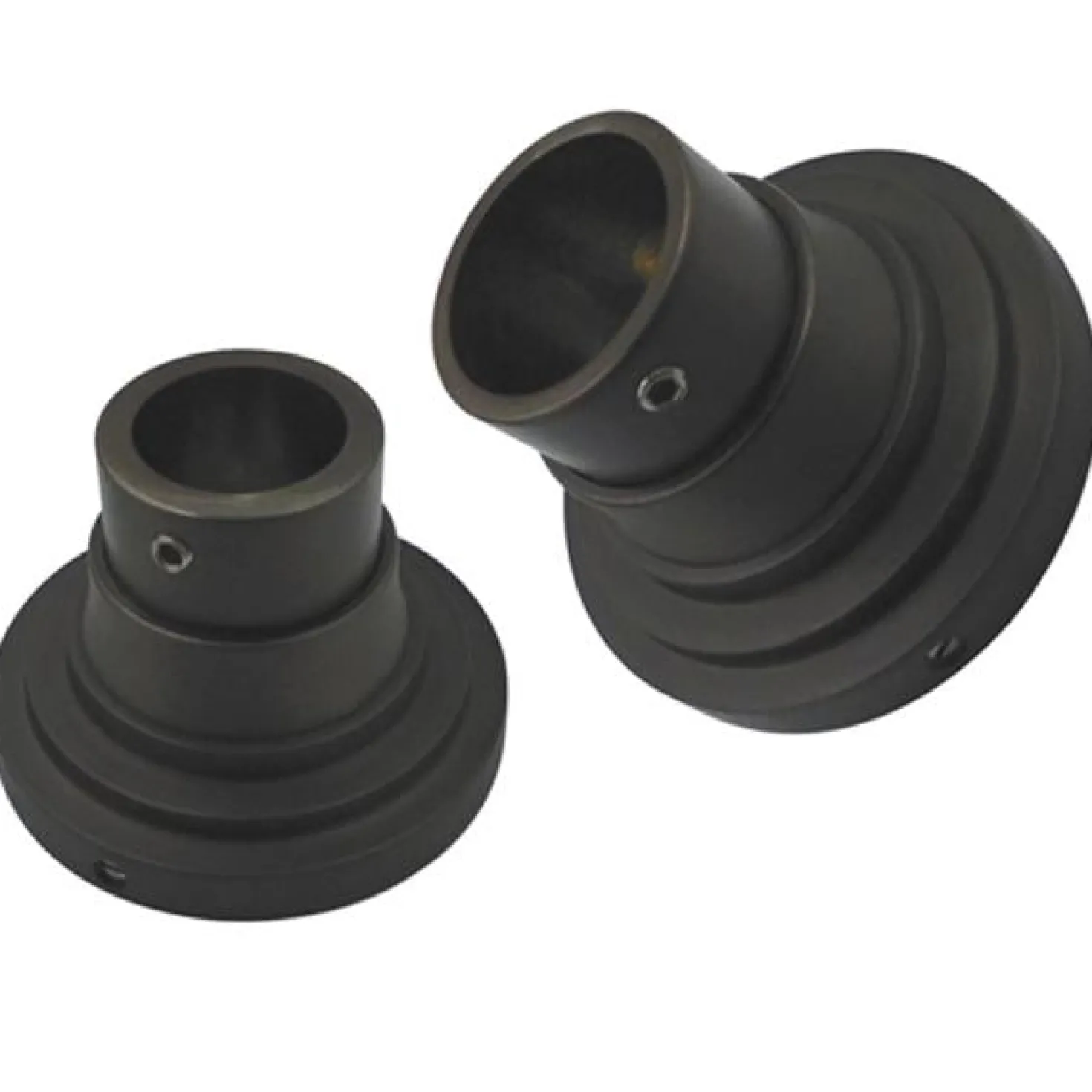 Kingston Brass Edenscape Brass Edenscape Shower Rod Base for Milano Straight or Tension Shower Rod