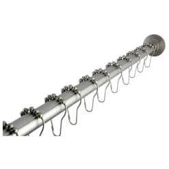 Kingston Brass Edenscape 72-Inch Adjustable Shower Curtain Rod with Ring