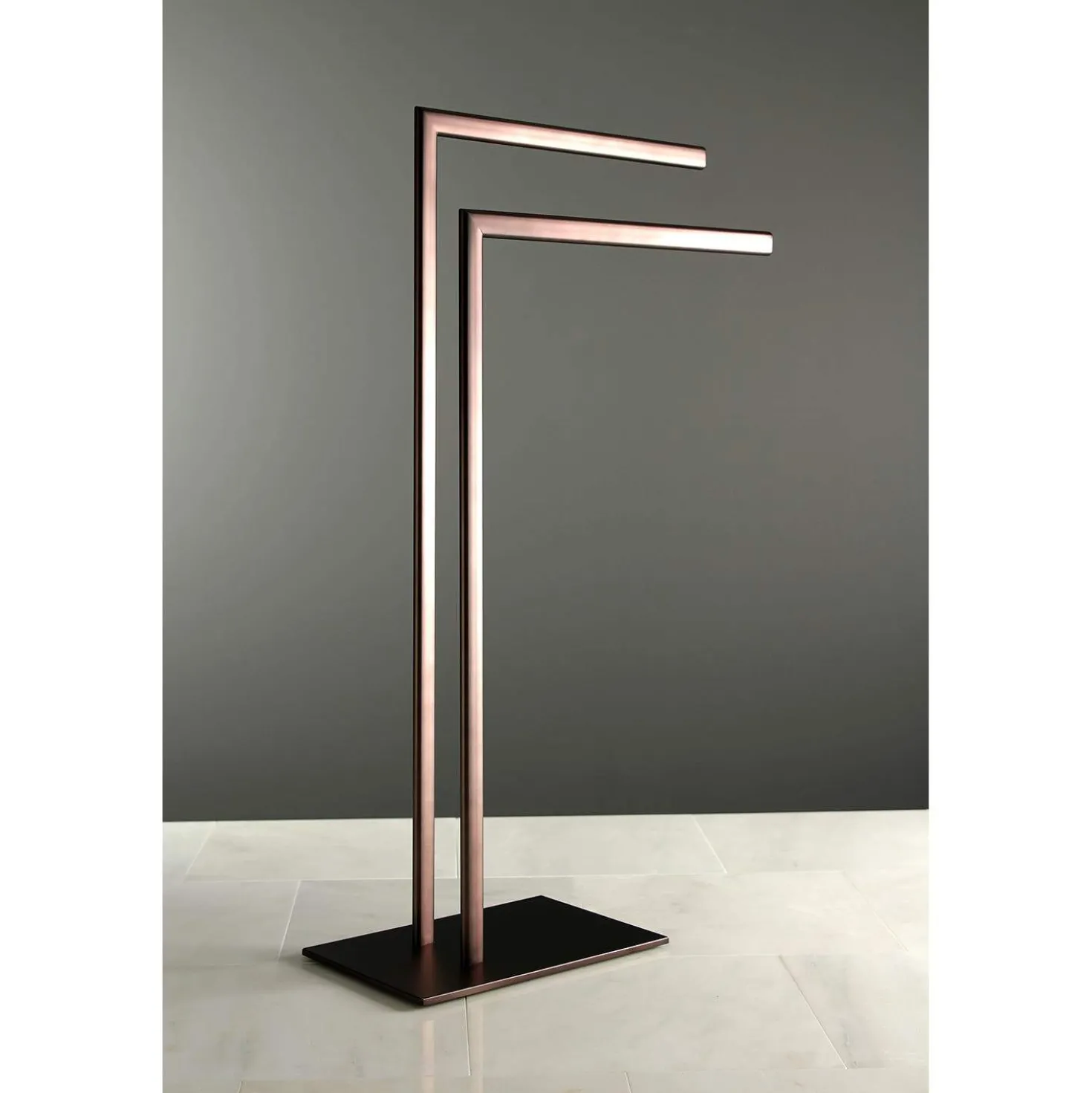 Kingston Brass Edenscape Pedestal Dual Towel Rack