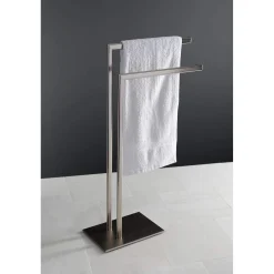 Kingston Brass Edenscape Pedestal Dual Towel Rack