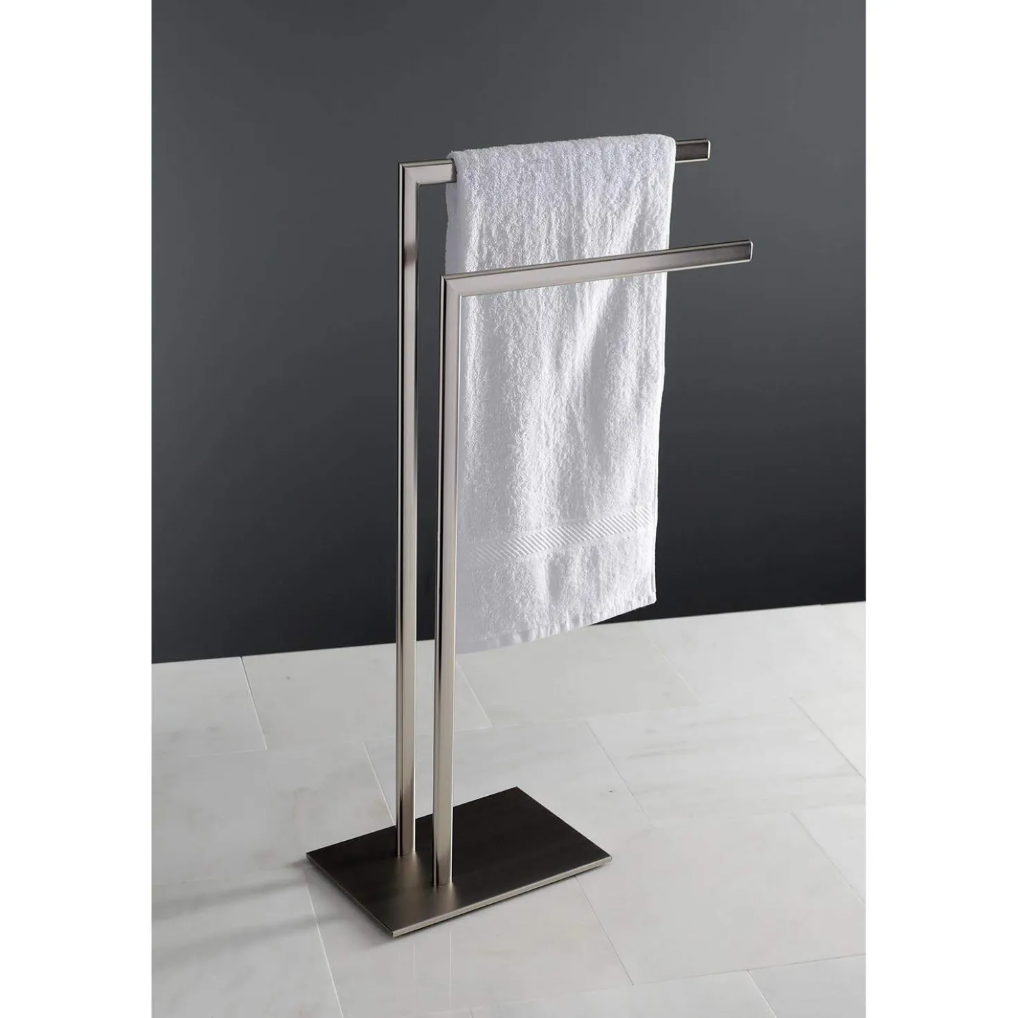 Kingston Brass Edenscape Pedestal Dual Towel Rack