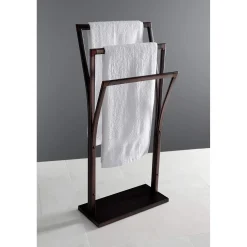 Kingston Brass Edenscape Pedestal Y-Style Towel Rack