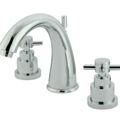 Kingston Brass Elinvar 8-Inch Widespread 3-Hole Bathroom Faucet